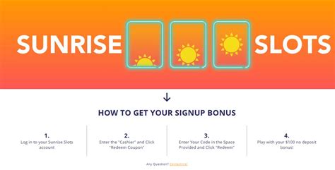 sunrise slots $100 no deposit bonus|Sunrise Slots Casino No Deposit Bonus Codes [2024].